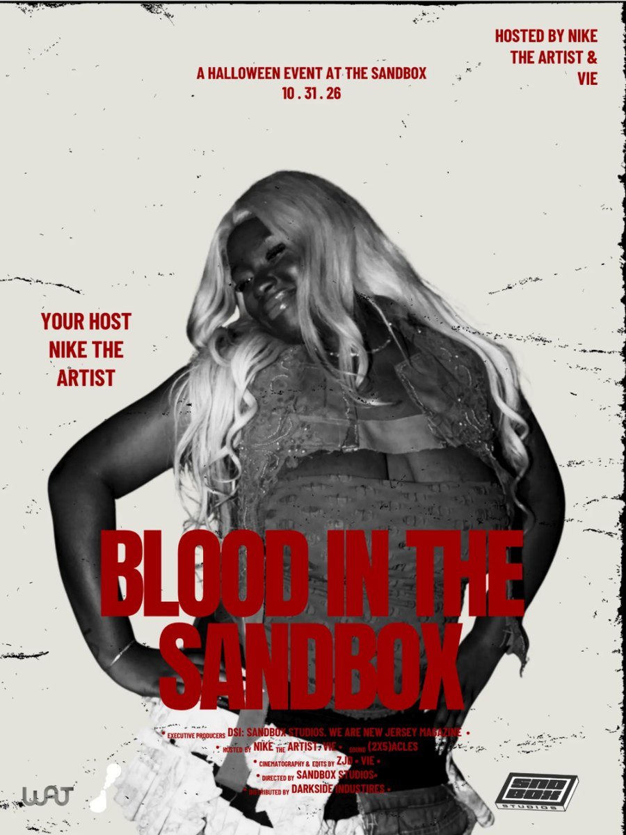Nike the Artist — Blood in the Sandbox host poster